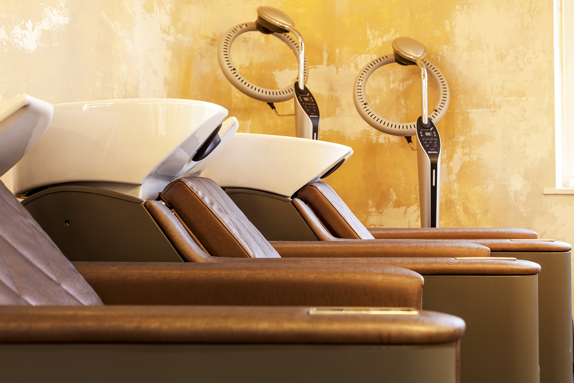 Зона мытья волос в GA Челси