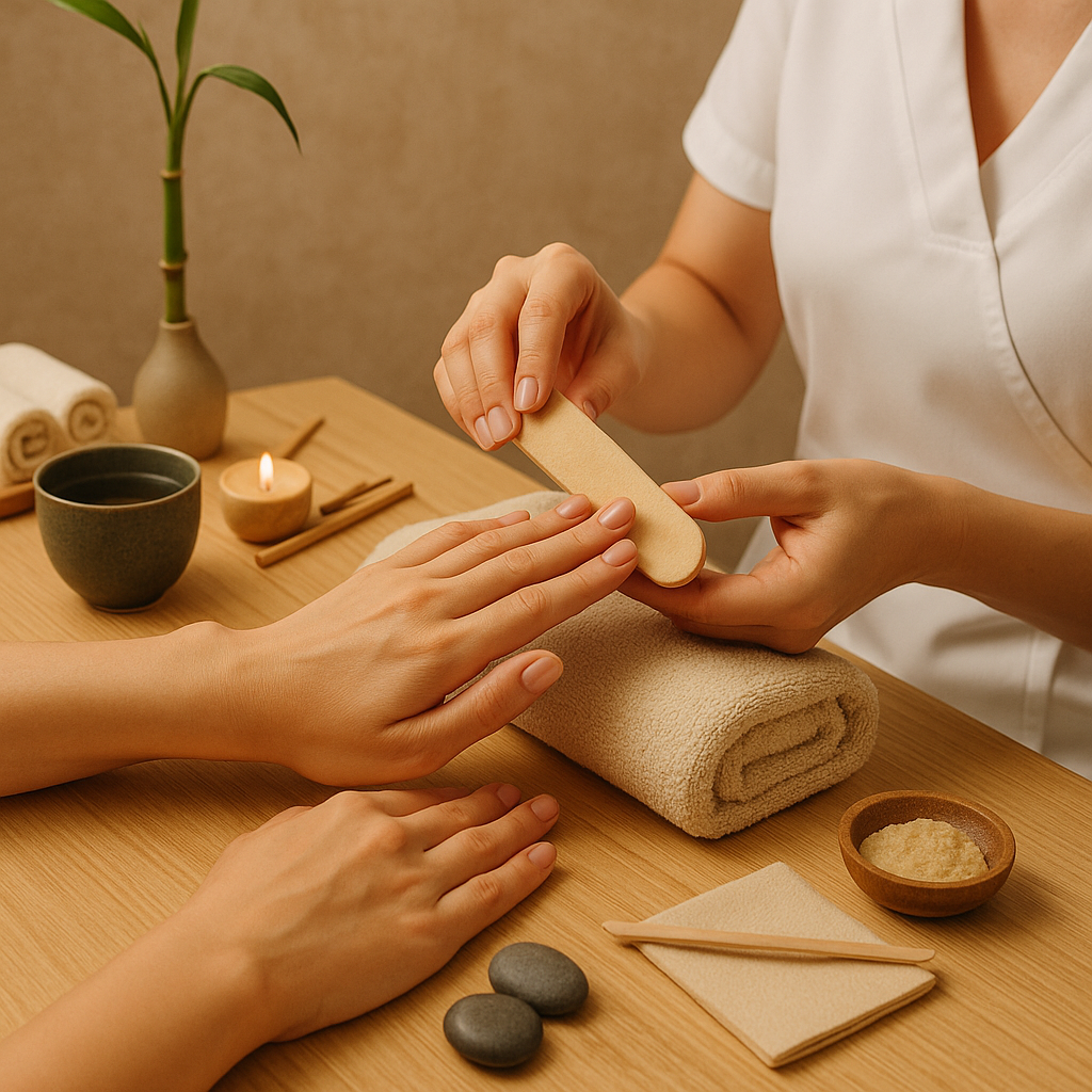 Russian Manicure & Pedicure